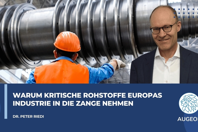 Stillstand made in Europe? - Warum kritische Rohstoffe Europas Industrie in die Zange nehmen