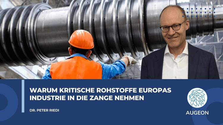 Stillstand made in Europe? - Warum kritische Rohstoffe Europas Industrie in die Zange nehmen