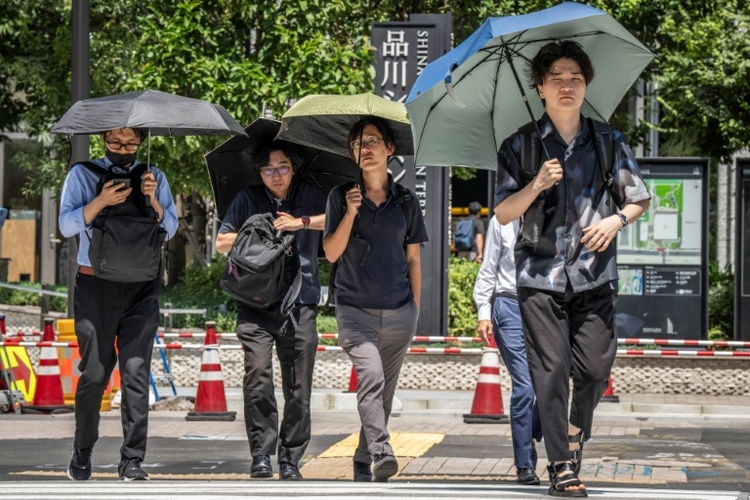 Rekordhitze in Japan: Zehn Tage über 35 Grad Celsius in Tokio