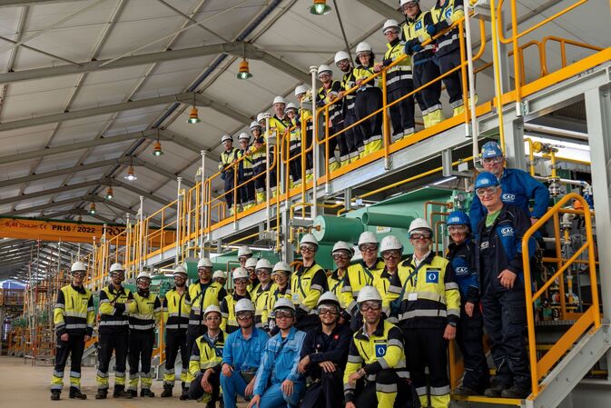 Neue Chlor-Alkali Produktionsanlage von Bondalti Chemicals mit Asahi Kaseis Elektrolyseur startet Be
