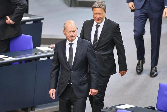 Bericht: Scholz nutzte Richtlinienkompetenz laut Habeck in Gaskrise