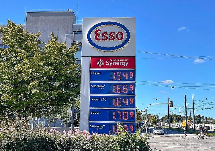 Kraftstoffpreise in Deutschland leicht gestiegen