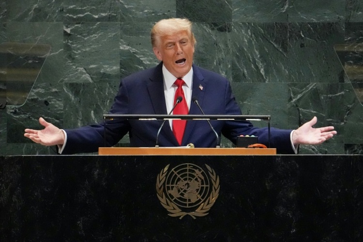 Trump in New York: Frontalangriff auf die UNO - Lob für Deutschland
