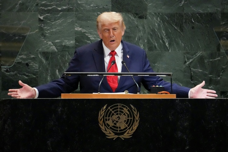 Trump bei UN-Rede: Klimawandel ist 