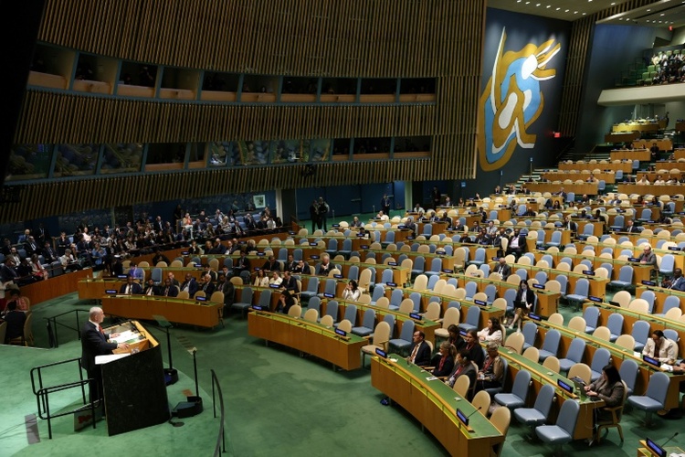 Netanjahu in UN-Rede: Israel lässt sich keinen Palästinenserstaat 