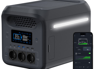 revolt Tragbare Powerstation & Solar-Generator HSG-600