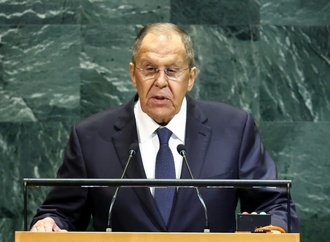 Lawrow droht in UN-Rede mit ''entschlossener Reaktion'' auf ''Aggression'' gegen Russland