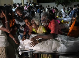 Gedränge bei sengender Hitze: 39 Tote bei Massenpanik in Indien