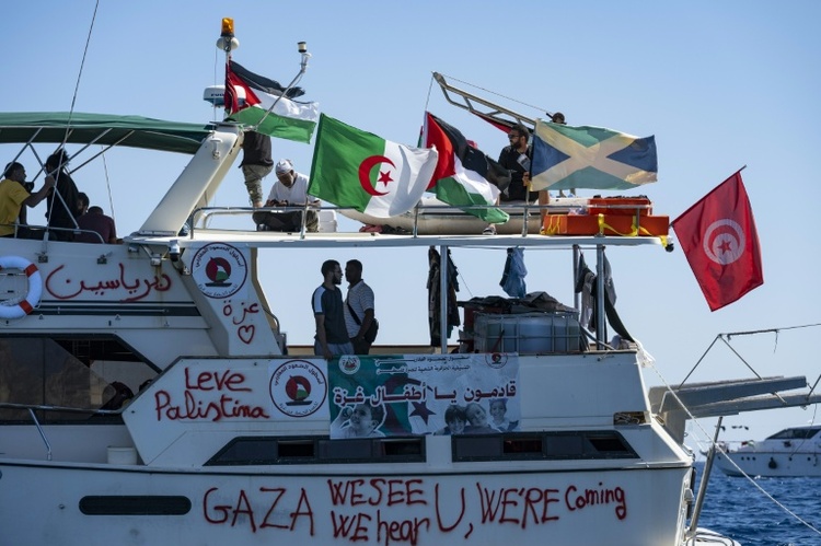 Aktivisten der Gaza-Hilfsflotte werfen Israel 