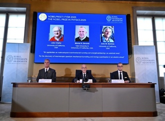 Physik-Nobelpreis geht an drei Forscher im Bereich der Quantenmechanik