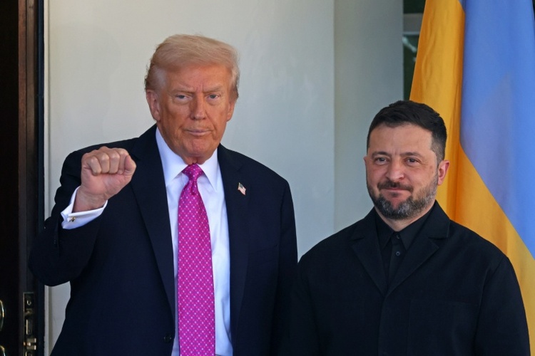 Selenskyj zu Gespräch mit US-Präsident Trump im Weißen Haus eingetroffen
