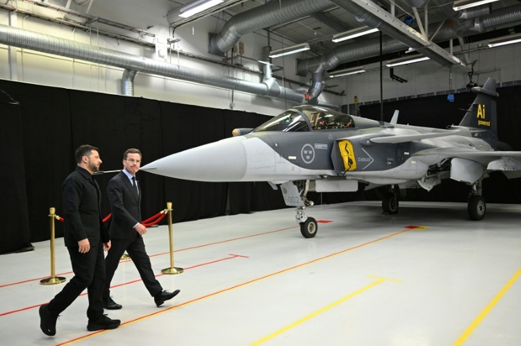 Ukraine könnte bis zu 150 Gripen-Jagdbomber von Schweden kaufen