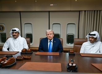 US-Präsident Trump trifft bei Zwischenstopp in Katar Führung des Golfemirats