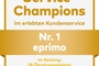 eprimo überzeugt erneut als Service-Champion im Bereich Ökostrom