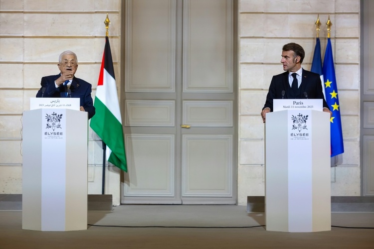 Macron und Abbas richten Arbeitsgruppe für Verfassung von Palästinenserstaat ein