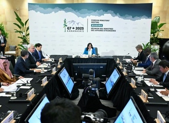 G7-Außenminister fordern sofortige Waffenruhe in der Ukraine