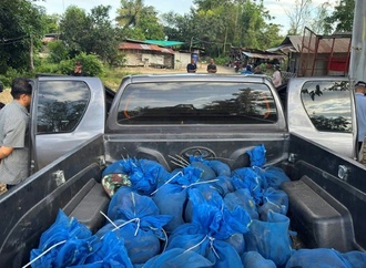 Mutmaßliche Tierschmuggler mit 81 Makaken und Drogen in Thailand erwischt