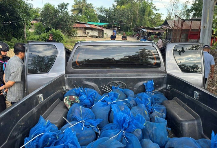 Mutmaßliche Tierschmuggler mit 81 Makaken und Drogen in Thailand erwischt