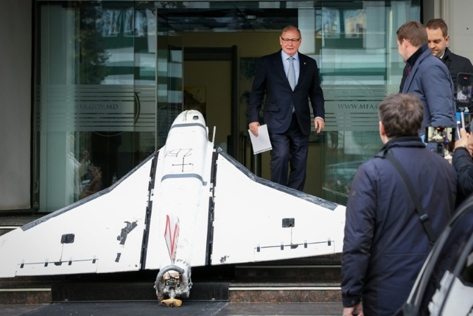 Moldau bestellt nach Drohnenabsturz russischen Botschafter ein