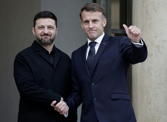 Macron berät mit ukrainischem Präsidenten Selenskyj über US-Plan