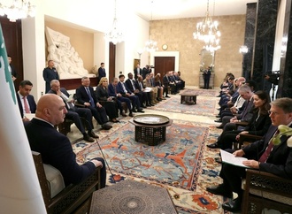 Präsident Aoun empfängt UN-Delegation: Libanesen ''wollen keinen neuen Krieg''