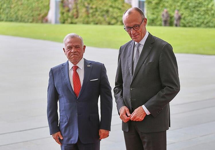 Merz lobt Jordaniens König Abdullah
