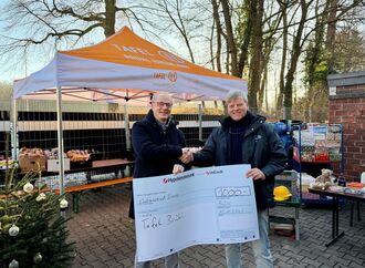 Rheingas spendet 1.000 Euro an die Brühler Tafel