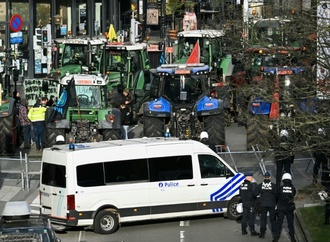 Tausende Landwirte demonstrieren in Brüssel gegen Mercosur-Handelsabkommen