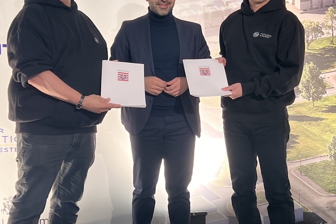 Hessen investiert in Laserfusion: Wirtschaftsminister Mansoori übergibt Förderbescheid von 20 Millio