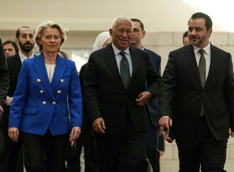 Von der Leyen und Costa von Syriens Präsident al-Scharaa in Damaskus empfangen