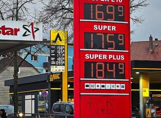 Tanken erneut teurer als in der Vorwoche