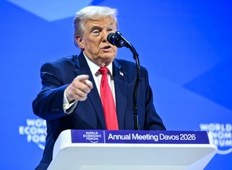 Unterzeichnung von Gründungsdokument für Trumps ''Friedensrat'' in Davos