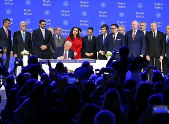 Trump unterzeichnet in Davos Gründungsdokument von ''Friedensrat''