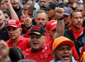 Große Kundgebung für Freilassung des in die USA entführten Maduro in Caracas