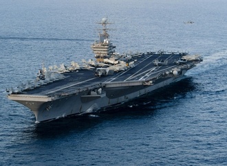 Spannungen mit Iran: US-Flugzeugträger im Nahen Osten eingetroffen