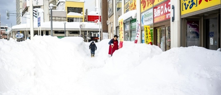 30 Todesfälle durch heftige Schneefälle in Japan