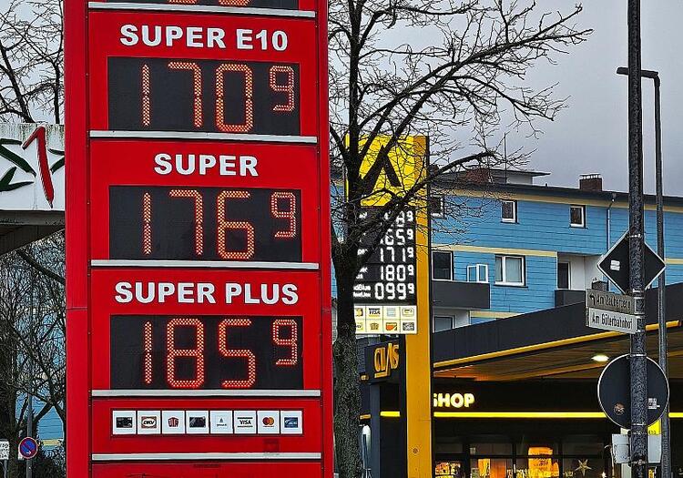 Preise für Benzin und Diesel deutlich gestiegen