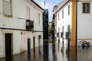 Überschwemmungen in Portugal werfen Schatten auf Präsidentenstichwahl