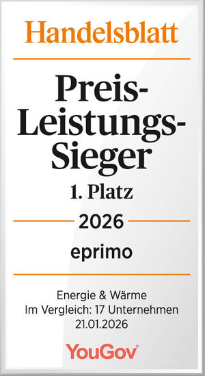 Beim Preis-Leistungs-Verhältnis steht eprimo an der Spitze