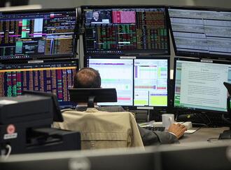 Dax am Mittag im Minus - Anleger reagieren auf KI-Angst