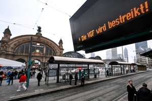 Streik: Busse und Bahnen sollen Freitag und Samstag erneut bundesweit stillstehen