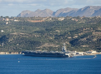 Atom-Konflikt mit dem Iran: US-Flugzeugträger erreicht Marinestützpunkt auf Kreta