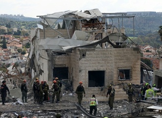 Mindestens acht Tote durch iranischen Raketenangriff auf Israel