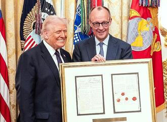 Trump bekommt von Merz Kopie von Handelsvertrag mit Preußen