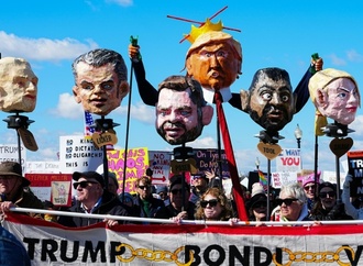 US-weite Großdemonstrationen gegen Trump: Über acht Millionen Teilnehmer