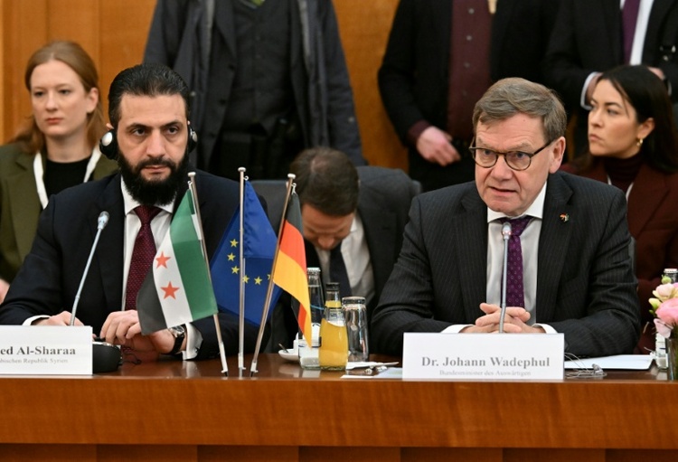 Bundesregierung sagt syrischem Übergangspräsidenten Hilfe bei Wiederaufbau zu