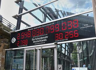 Deutsche Schuldenquote steigt auf 63,5 Prozent