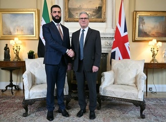 Syriens Übergangspräsident trifft in London König Charles III. und Premier Starmer