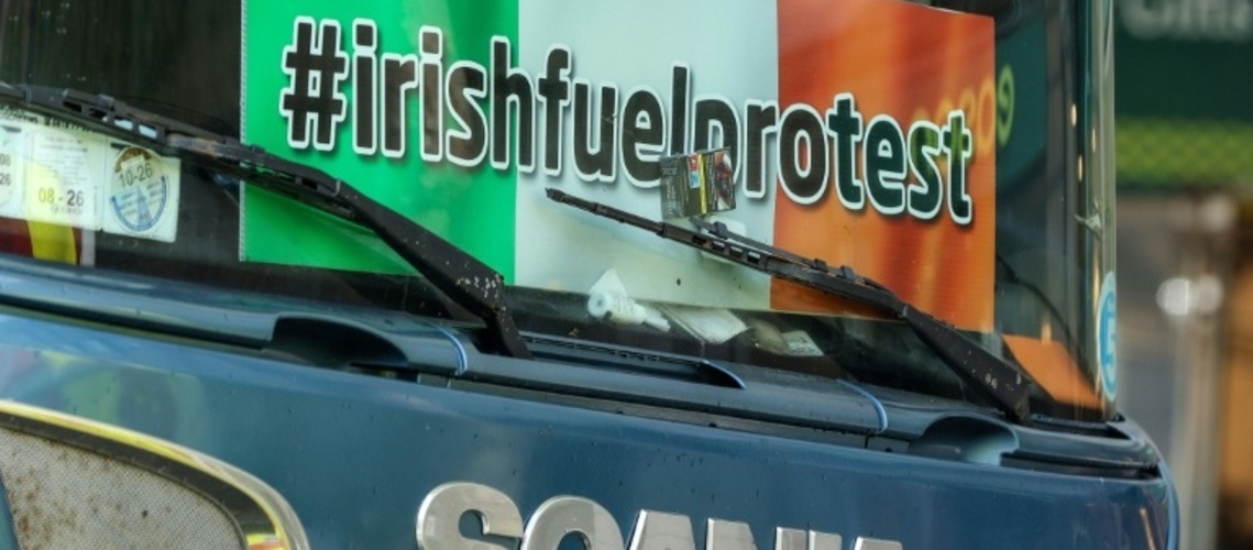 Benzinpreis-Proteste in Irland: Polizeichef sieht ''den Staat in Gefahr''