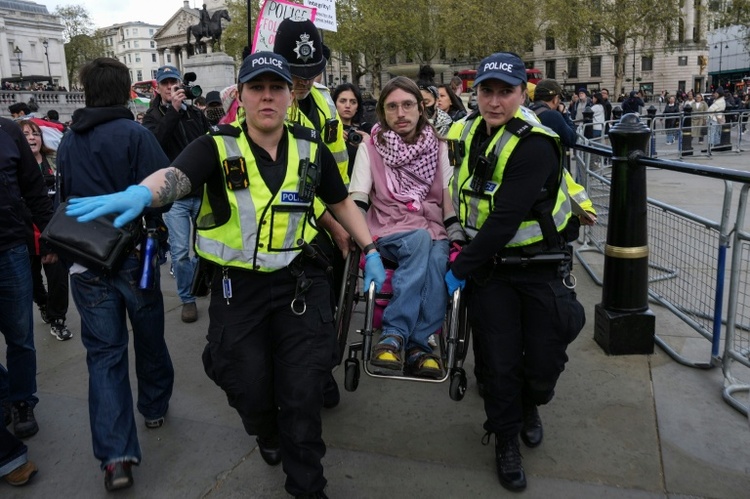 Mehr als 500 Festnahmen bei pro-palästinensischer Demonstration in London